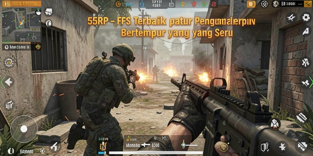 Tampilan gameplay 55RP yang memukau dan penuh aksi.