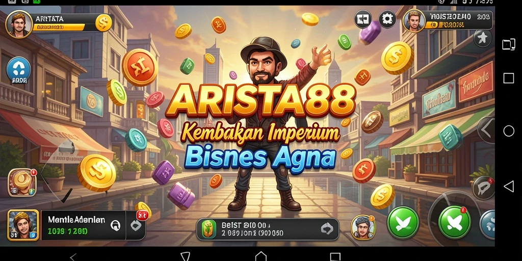 Menampilkan gameplay Tycoon yang seru dan menantang.