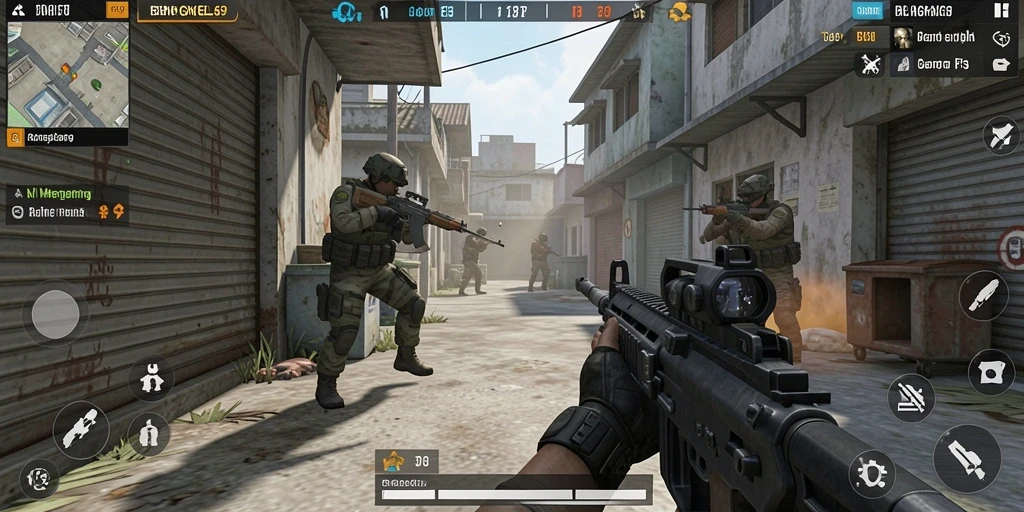 Tampilan gameplay BENGKEL69 yang intens dan mendebarkan.