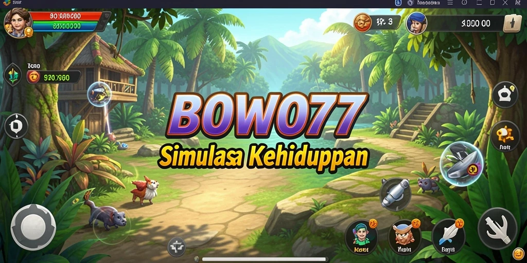 Tampilan gameplay BOWO77 yang menakjubkan di dunia simulasi.