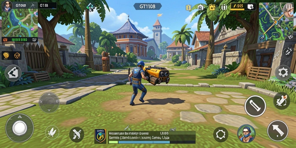 Screenshot GT108 menampilkan aksi seru dengan gameplay Casual yang memikat.